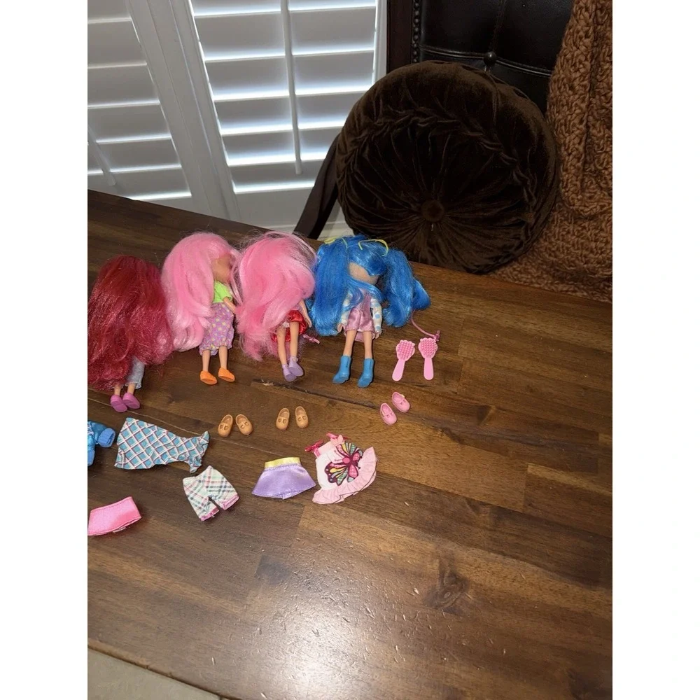 Strawberry Shortcake Playmates Blue Berry,‎ Candy Pop And Sweet Creeps